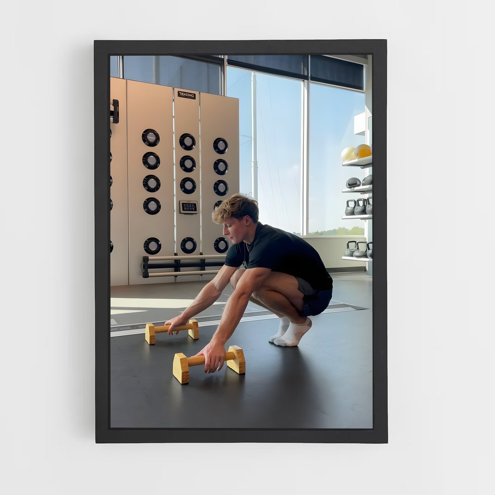 Poster Force Urbaine – affiche Compétitions de gymnastique (vue 2)